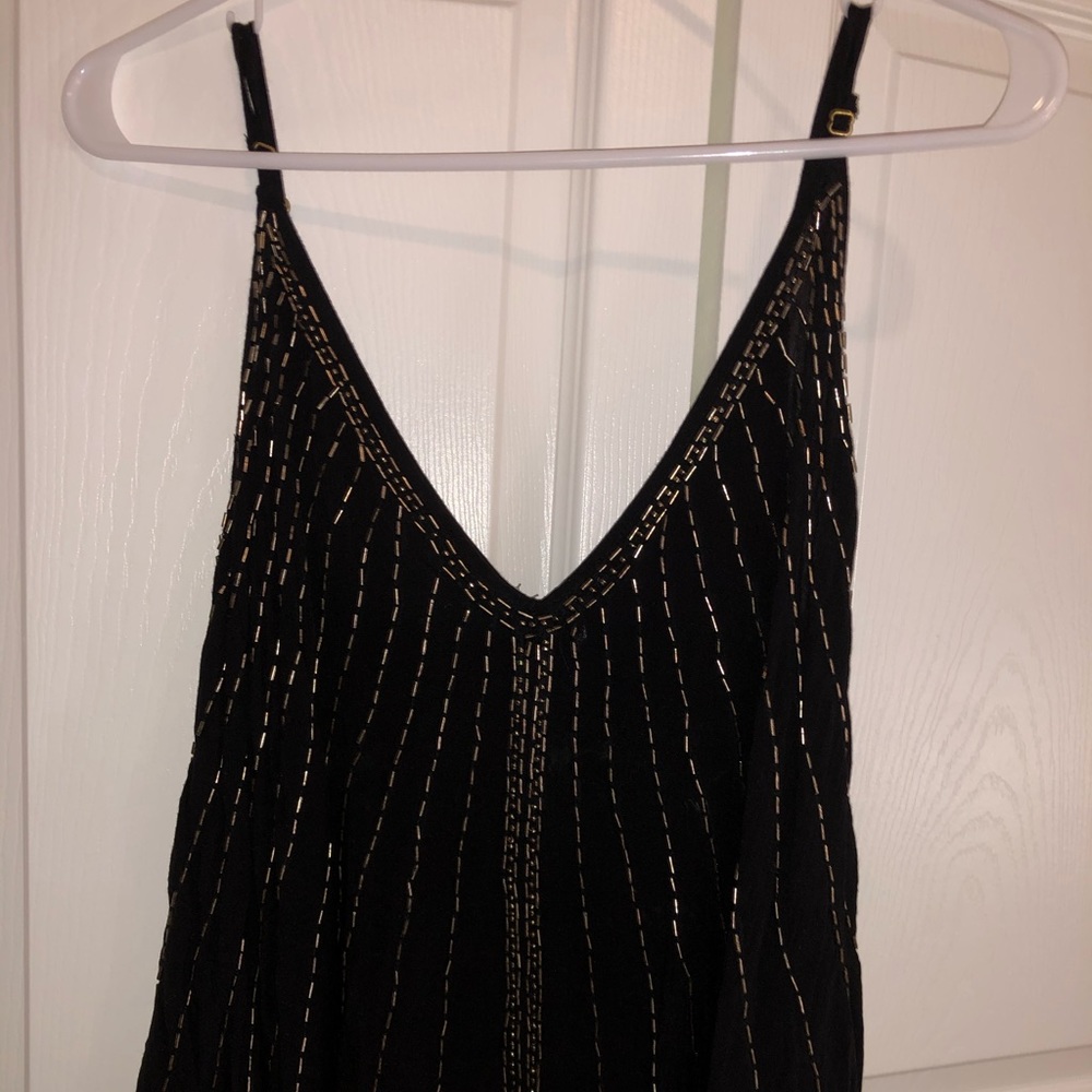 Free People Sequin Blouse